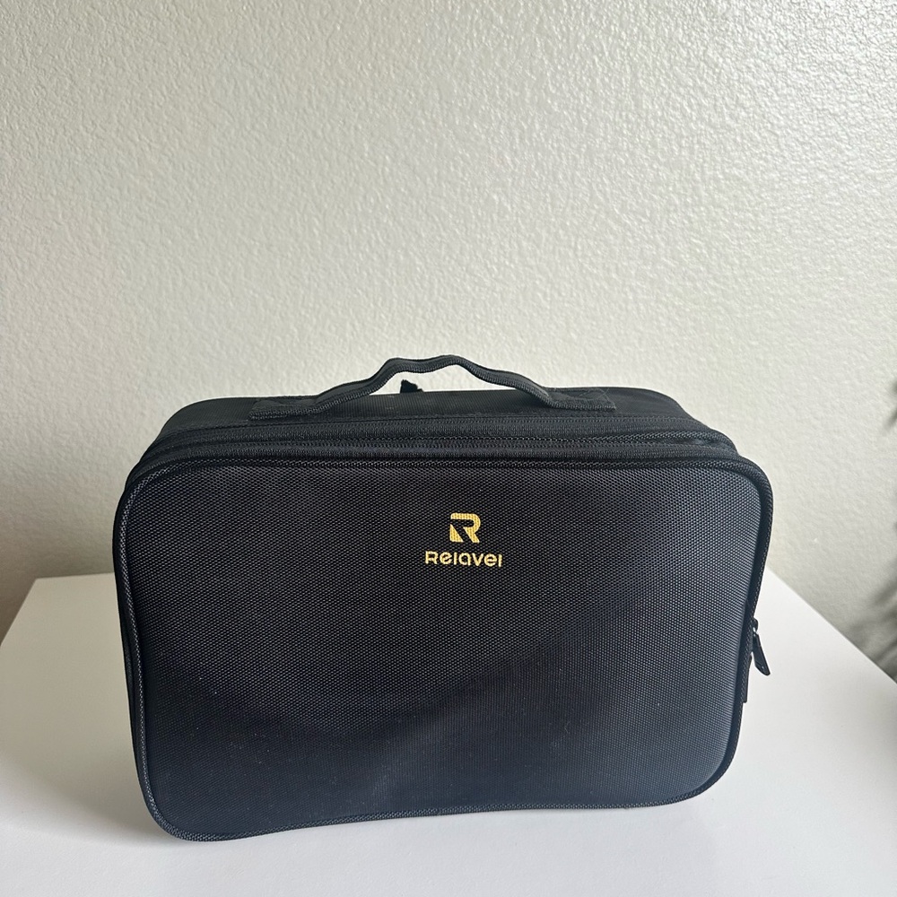 Black Makeup Travel Bag